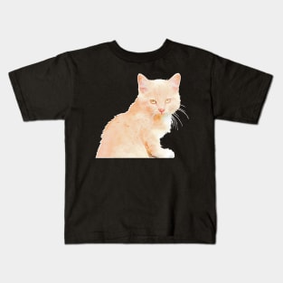 Butterscotch Kitten Kids T-Shirt